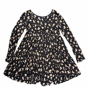 Brandy Melville Floral Babydoll Dress